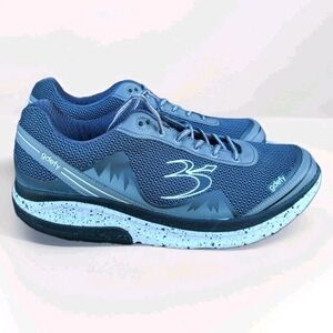 Gdefy Gravity Defyer Mighty Walk Jog Gray Sneaker Athletic Tennis Shoe Men 13